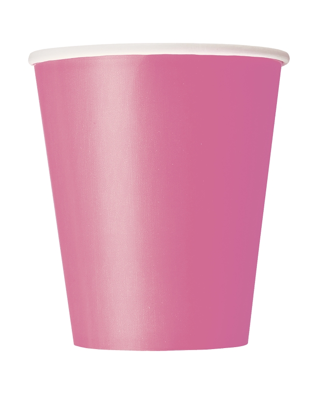 Vasos 266ml Fucsia Carton ***OFERTA DTO NO ACUMULABLE