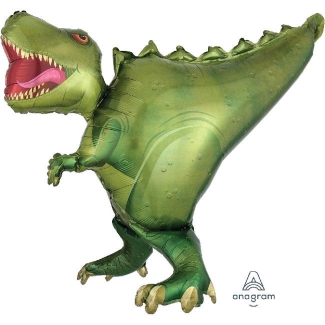 Globo Superforma Tiranosaurio Rex - Metalizado 91cm