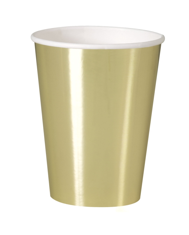 Vasos 354ml Oro Carton ***OFERTA DTO NO ACUMULABLE