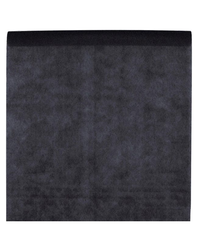 Mantel Negro 120cm X 10m Tejido No Tejido Poliester ***OFERTA DTO NO ACUMULABLE