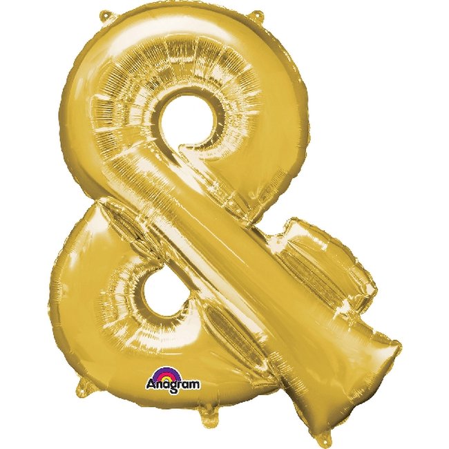 MINI AUTO-INFLABLE LETRA &amp; ORO - Aluminio 40cm (DTO. NO ACUMULABLE)