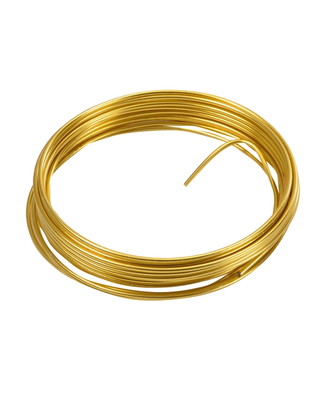 Hilo Metal Oro 2mm X 5m Aluminio ***OFERTA DTO NO ACUMULABLE