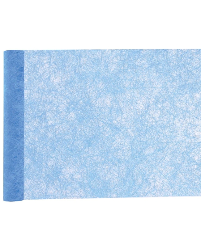Camino Mesa Fanon Turquesa 30cm X 5m Tejido No Tejido Poliester ***OFERTA DTO NO ACUMULABLE