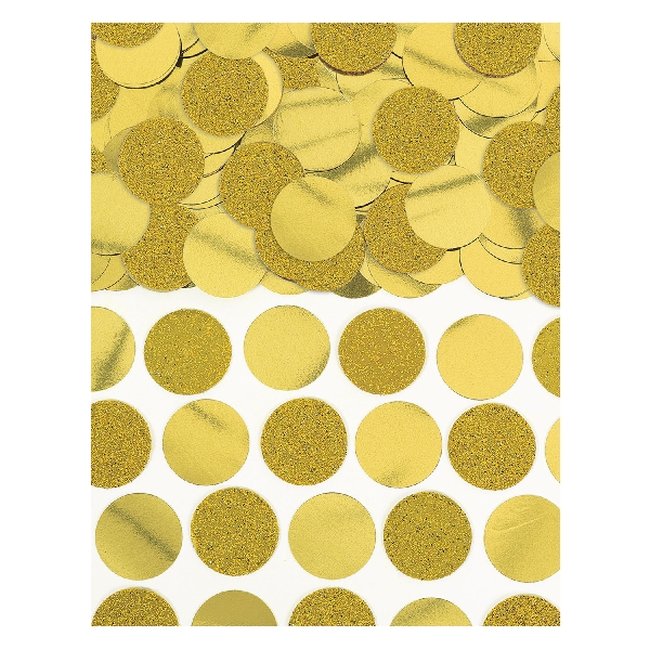 Confeti Gold Foil Circle 63g 