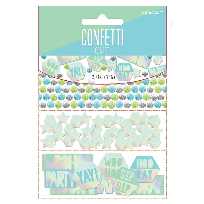 Confetti Shimmering Party Iridescent 34g 