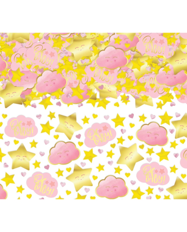 Confeti Oh Baby Girl Papel Aluminio 70 G 