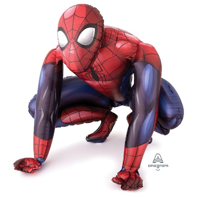 AWK Globos Caminantes Metalizados de Spiderman - 91cm