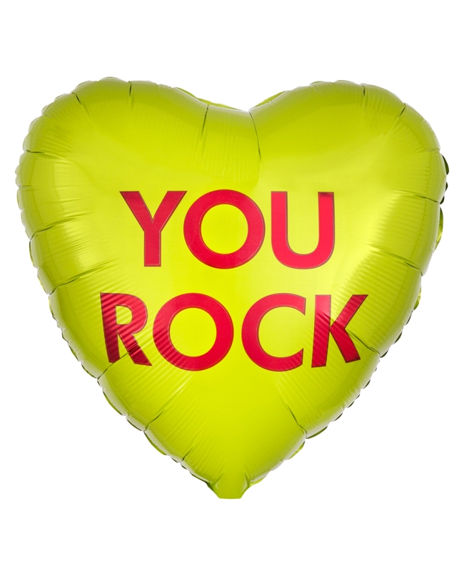 18/43cm Candy Heart You Rock