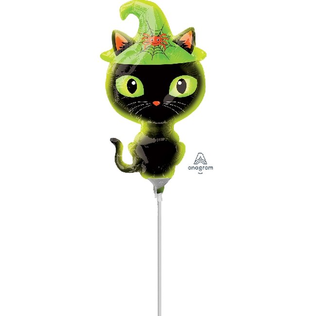 Min For Gatito Negro Y Verde