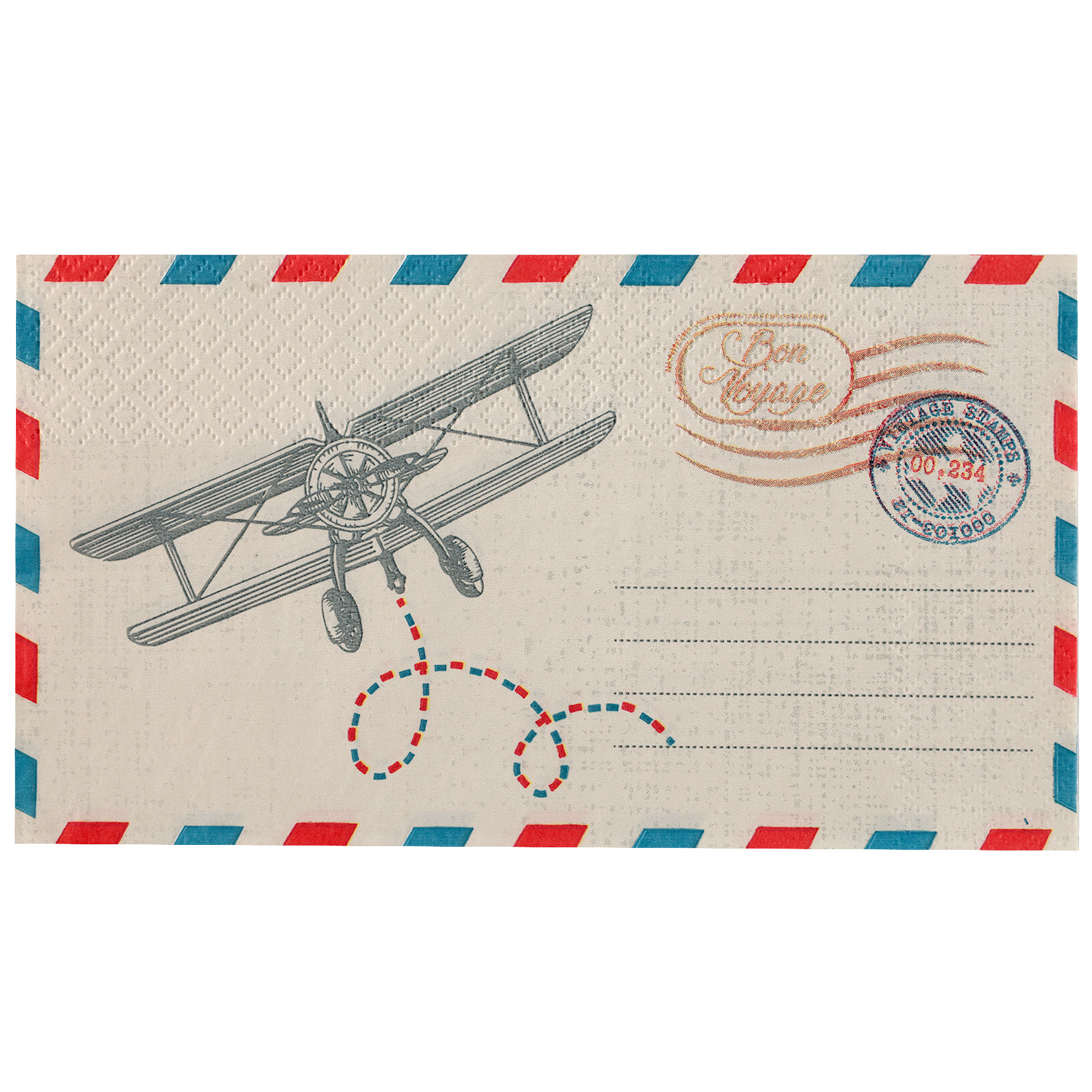 Servilletas Buen Viaje 40 X 33cm Papel 3 Capas ***OFERTA DTO NO ACUMULABLE