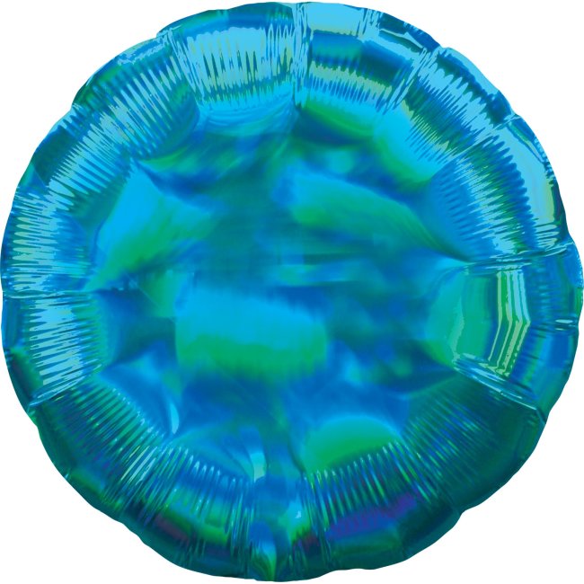 18/45cm Circulo Irisdiscente Azul ***OFERTA DTO NO ACUMULABLE