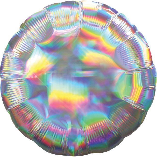 18 / 45cm CIRCULO IRISDISCENTE PLATA