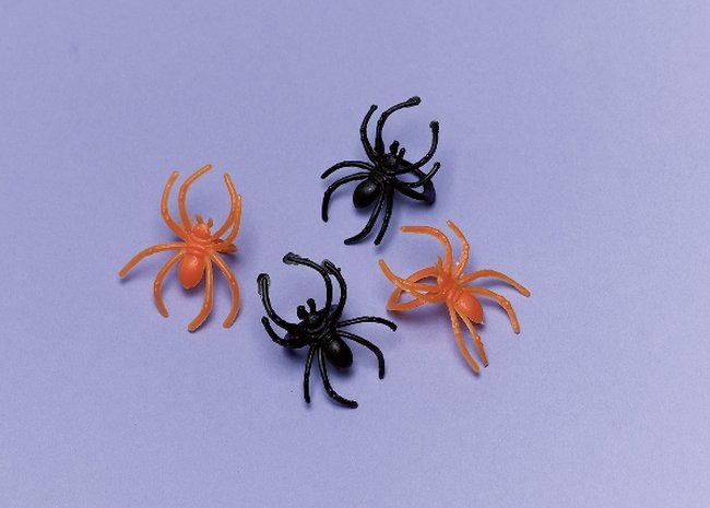 Juguete Anillos Arañas Plastico 4,5X2 cm
