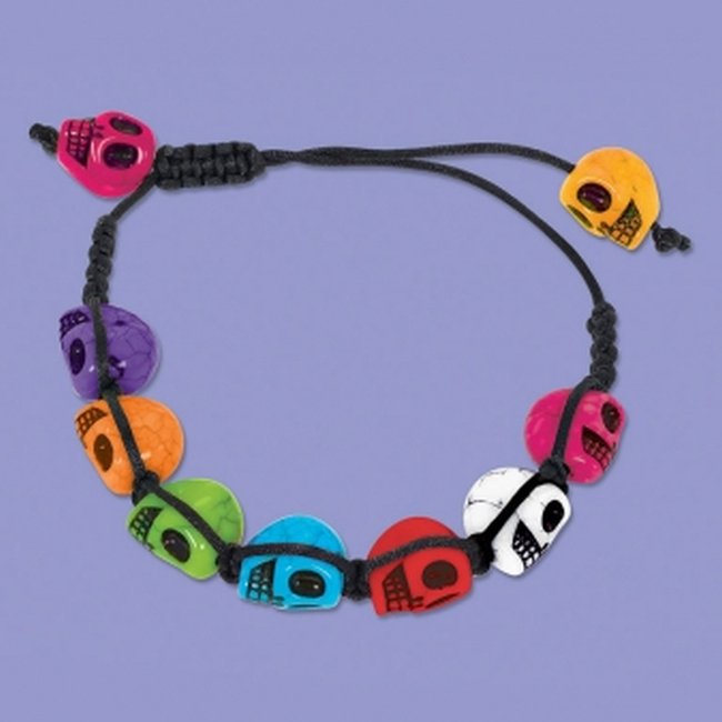 Disfraz Acc: Pulsera Dia De Los Muertos