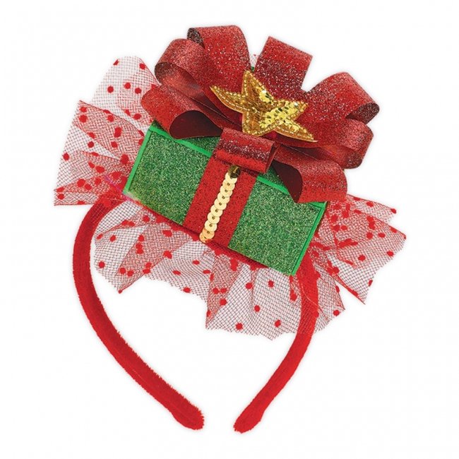 Disfraz Acc Fascinator Xmas Gift ***OFERTA DTO NO ACUMULABLE