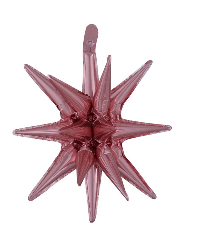 Multi Forma Estrella Magica Rosa Dorado 45cm X 50cm