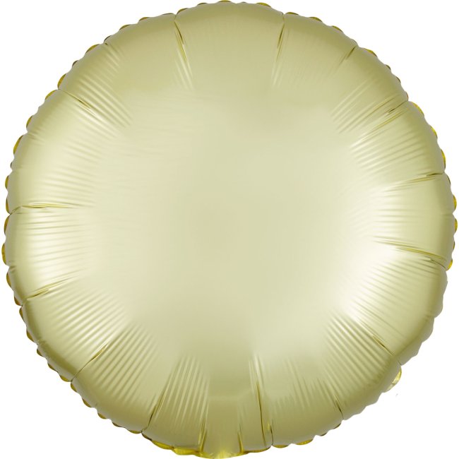 18/45cm Circulo Satin Luxe Amarillo Pastel ***OFERTA DTO NO ACUMULABLE