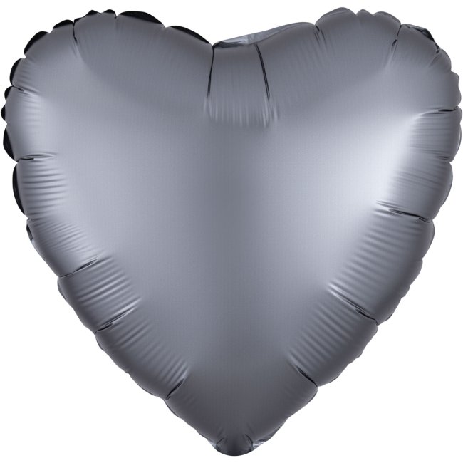 18/45cm Corazon Satin Luxe Grafito ***OFERTA DTO NO ACUMULABLE