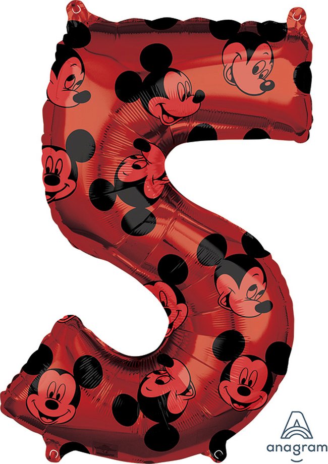 For Numero 5 Rojo: Mickey 65cm ***OFERTA DTO NO ACUMULABLE