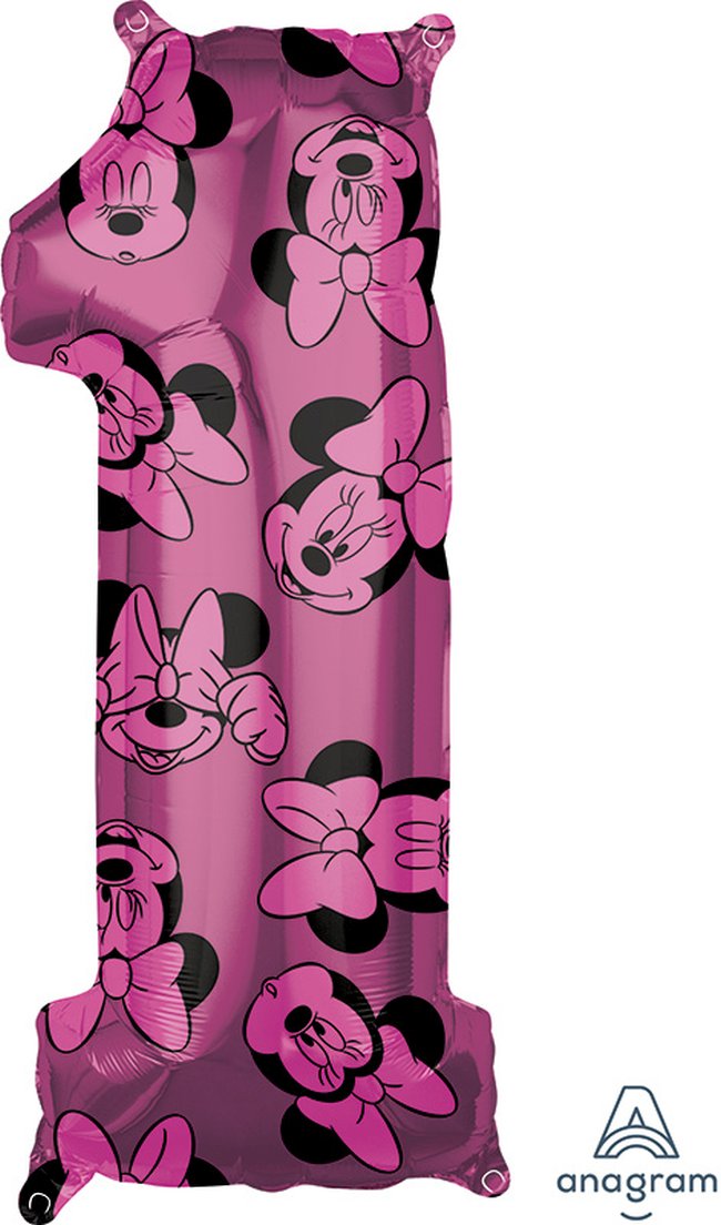 Forma Numero 1 Rosa: Minnie 65cm