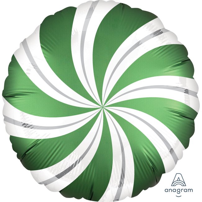18 / 45cm Caramelo Verde Esmeralda Satin