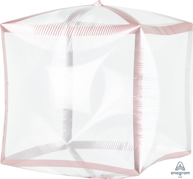 Cubez Transparente Filo Rosa Dorado ***OFERTA DTO NO ACUMULABLE