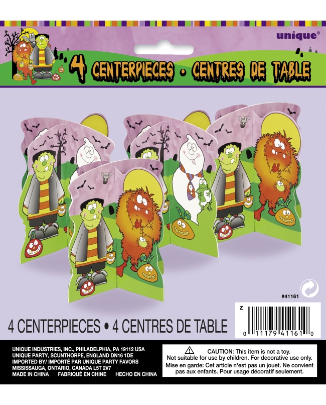 Mini Deco 3D Pequeños Monstruos