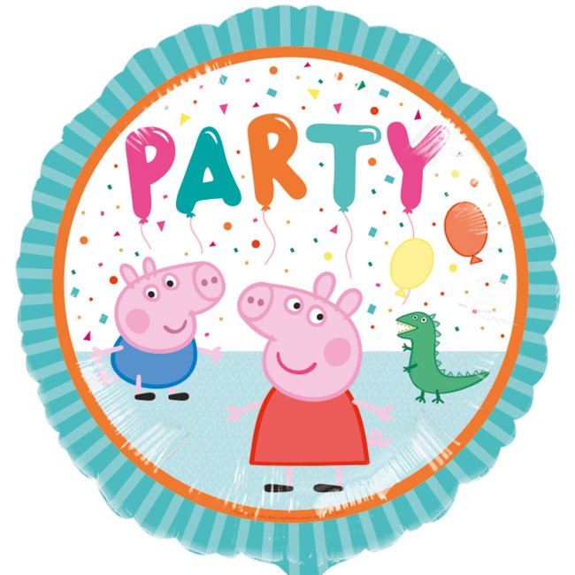 18/45cm Peppa Pig Party