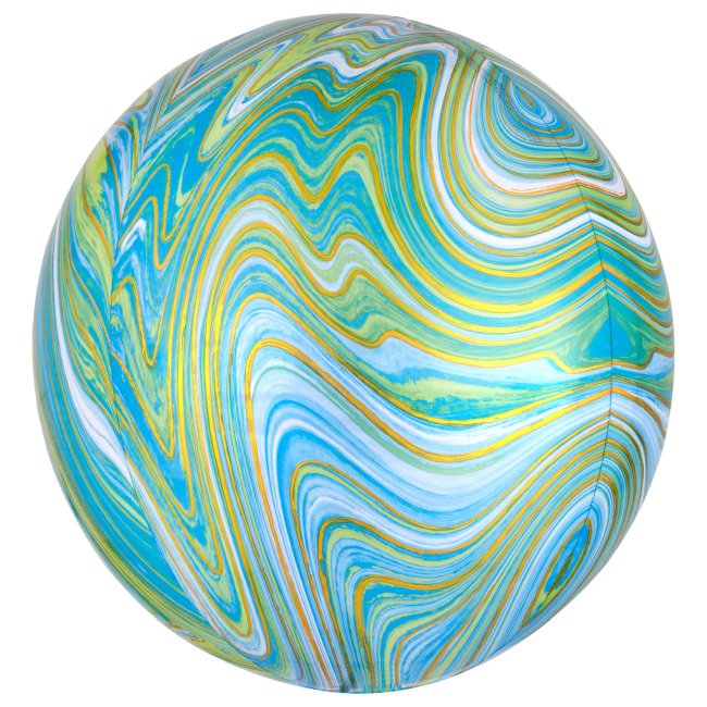 Orbz Marblez: Azul-Verde 38X40cm ***OFERTA DTO NO ACUMULABLE