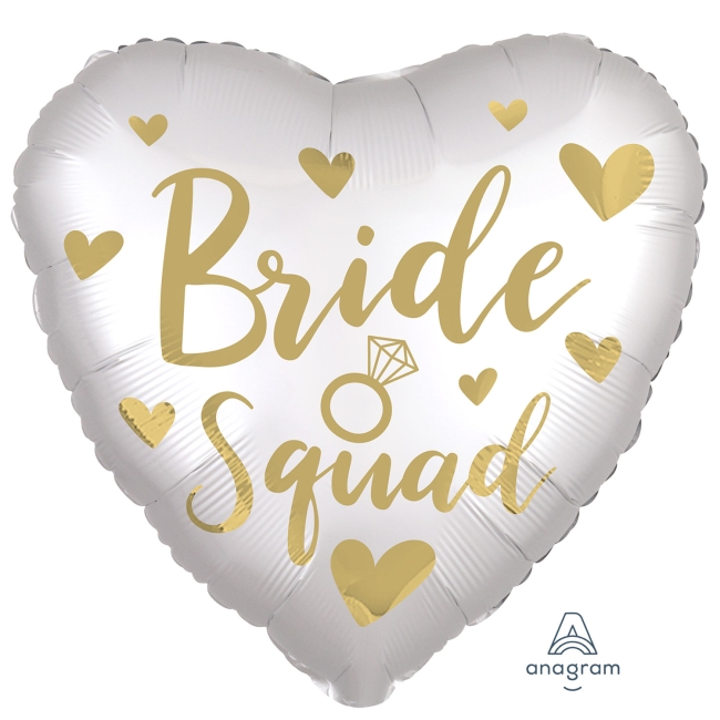 18 / 45cm Satin Bride Squad