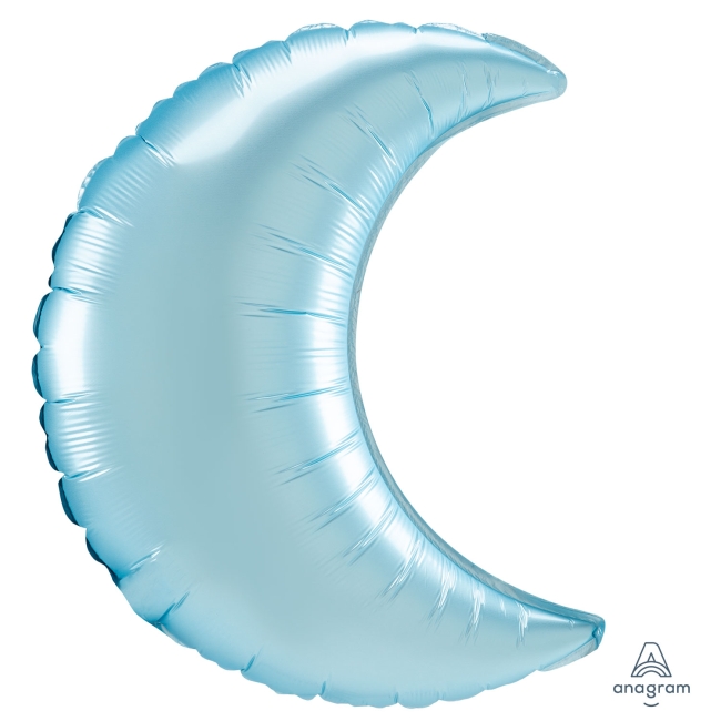 17 / 42,5cm Crescent: Pastel Blue Satin