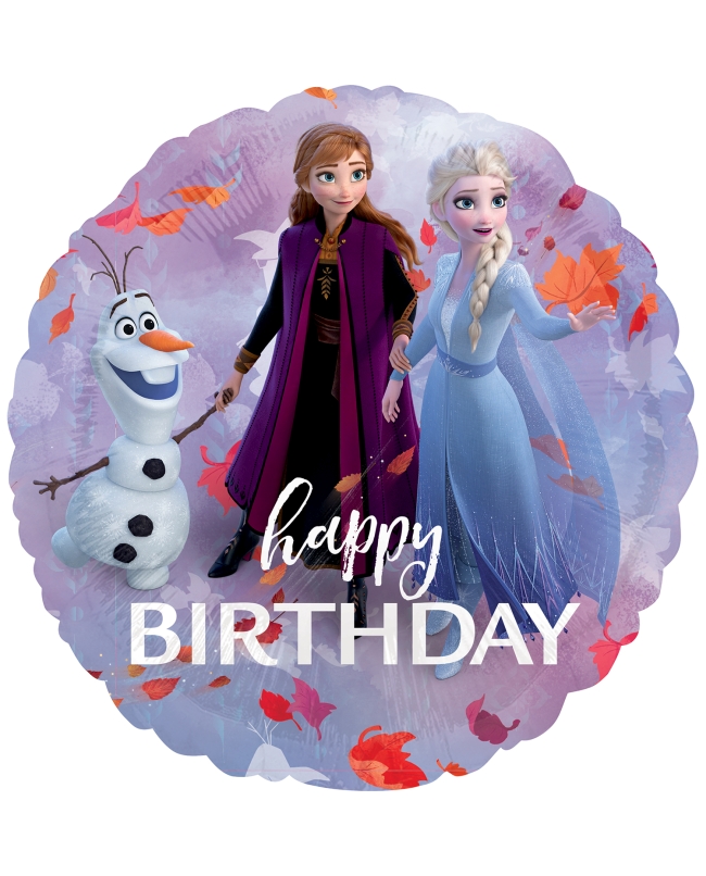 18/45cm Frozen 2 Happy Bday