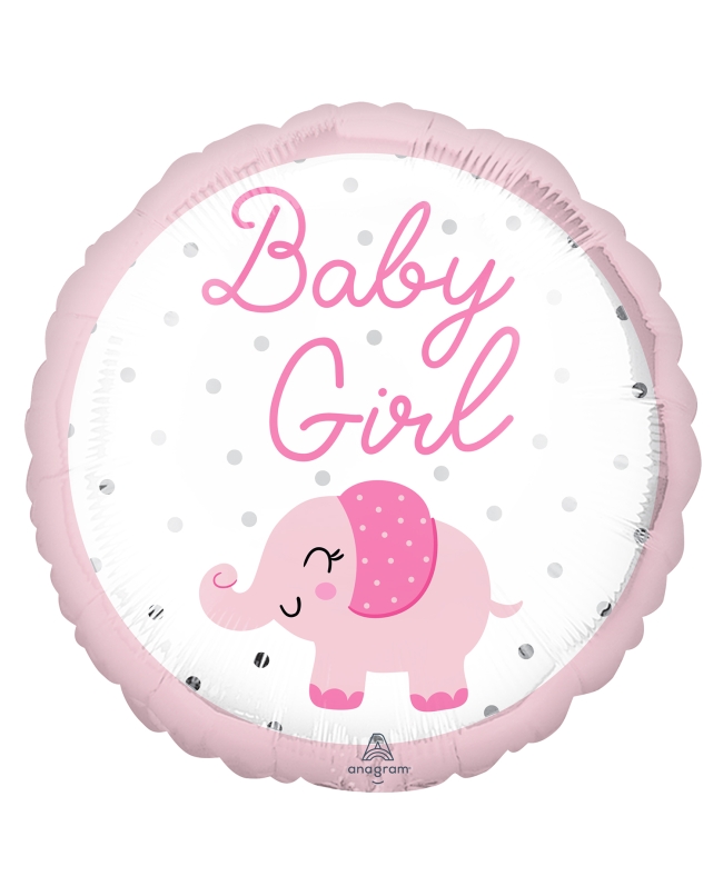 18/45cm Baby Girl Elefante Rosa