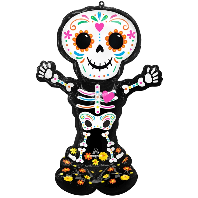 Airloonz Esqueleto Dia De Los Muertos