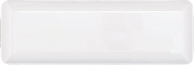 Mini bandejas rectangulares blancas de plástico- 19cm - Artículos de Fiesta