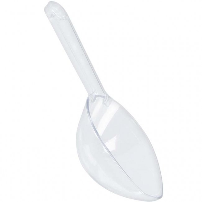 CUCHARA DE SERVIR: TRANSPARENTE 16.7cm ***OFERTA DTO NO ACUMULABLE