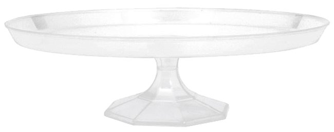 BANDEJA STAND POSTRE TRANSPARENTE PEQ. 24.7cm ***OFERTA DTO NO ACUMULABLE