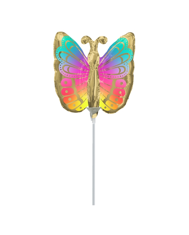 Mini Forma Mariposa Multicolor