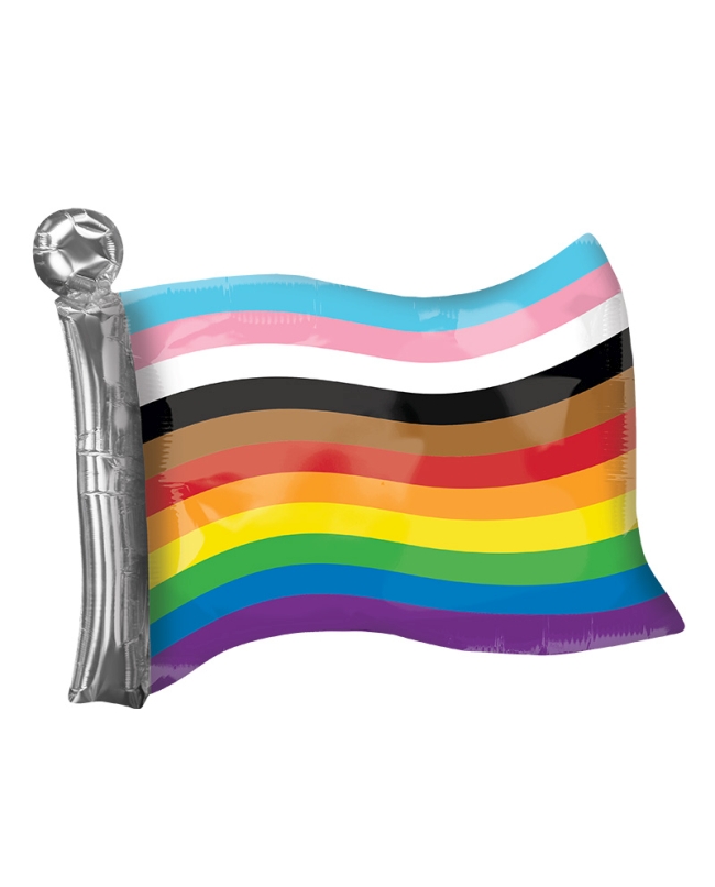 Forma Bandera Orgullo 68X55cm Arcoiris