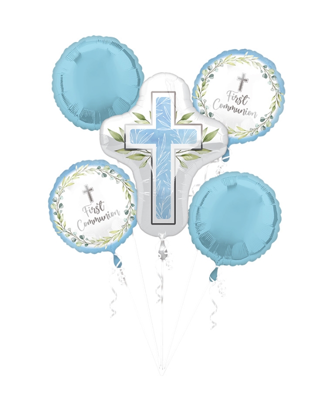 B.Bouquet Primera Comunion Azul