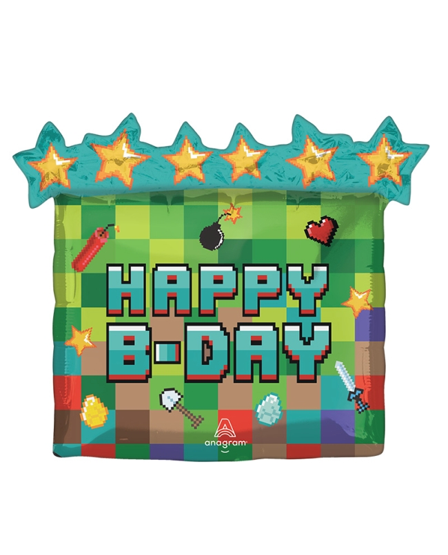 Forma Pixel Happy B-Day 63X58cm