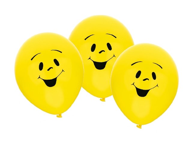 Globos Latex 22,8cm Sonrisa