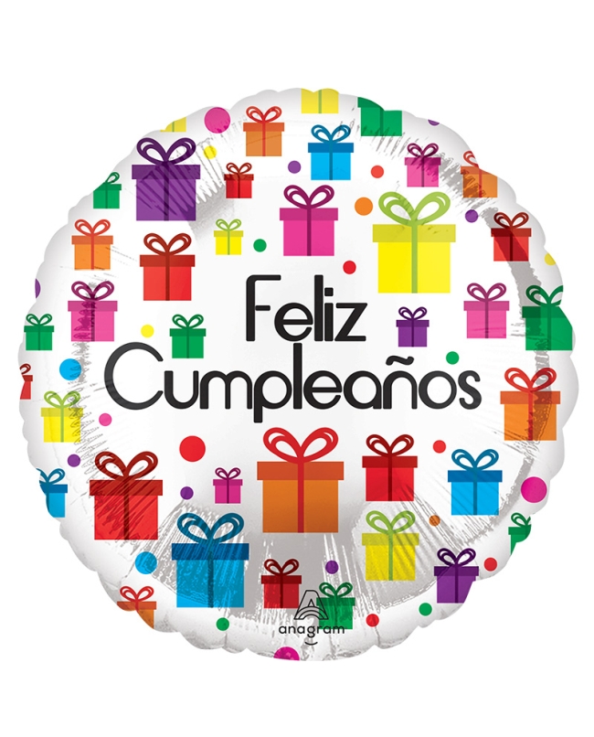 18/45cm Feliz Cumpleaños Regalitos