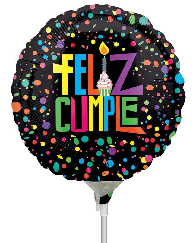 9/23cm MINI FELIZ CUMPLE CONFETI