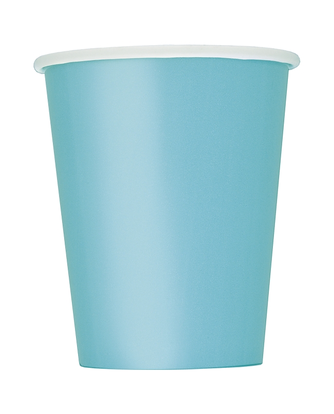 Vasos 266ml Turquesa Carton ***OFERTA DTO NO ACUMULABLE