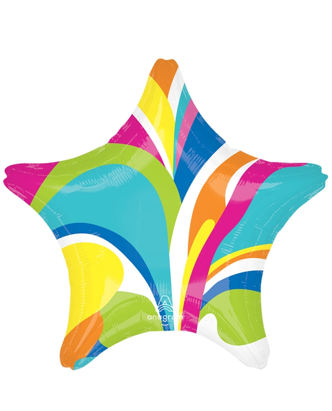 19/48cm Estrella Multi Marmol Vibrante