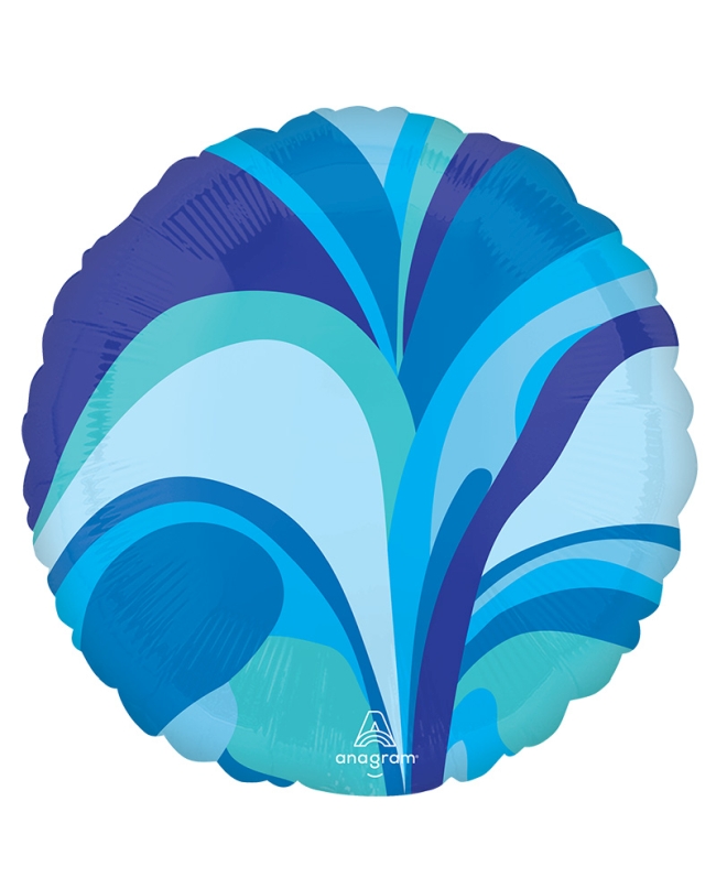 18/45cm Azul Marmol Vibrante