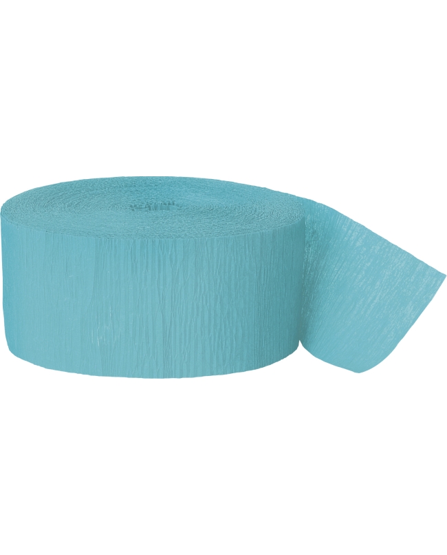 Serpentina Crepe Turquesa 24,7m Papel