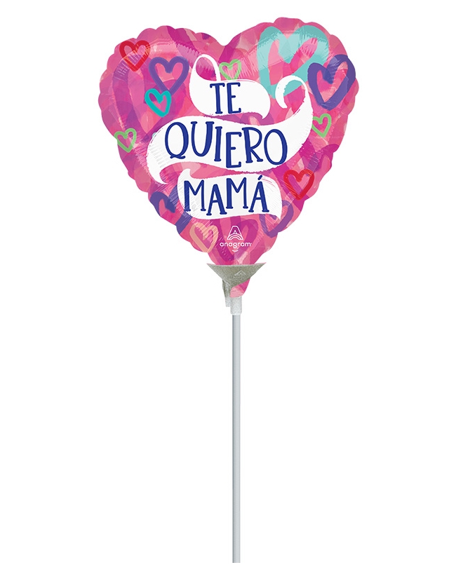 9/23cm Mini Te Quiero Mama Corazones