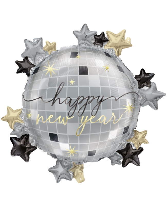 For Bola Disco H. New Year 57,2cm Pkg